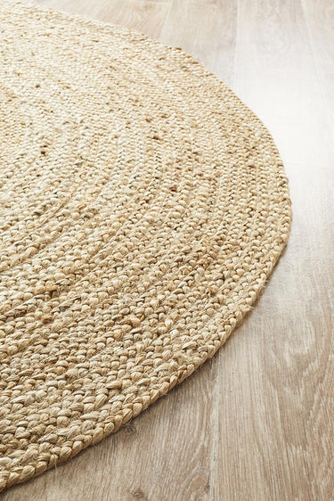 Serena Natural Jute Round Rug
